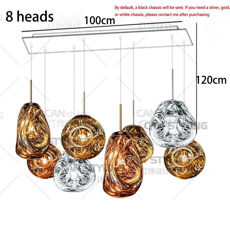 Modern Home Decor LED Lights Pendant Light Lamps for Living Room Chandeliers for Bedroom Hanging Light Indoor Lighting