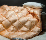 Italy Import Silk Duvet 95 White Goose down Quilt Winter Quilt Thickened Heattech Mute Floor Heating Air-Conditioning Quilt Julia M LifeStyles