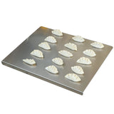 Stainless Steel Cutting Board with Lip - Versatile Kitchen Essential