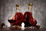 Grape Beer Container Whiskey Decanter with Lid