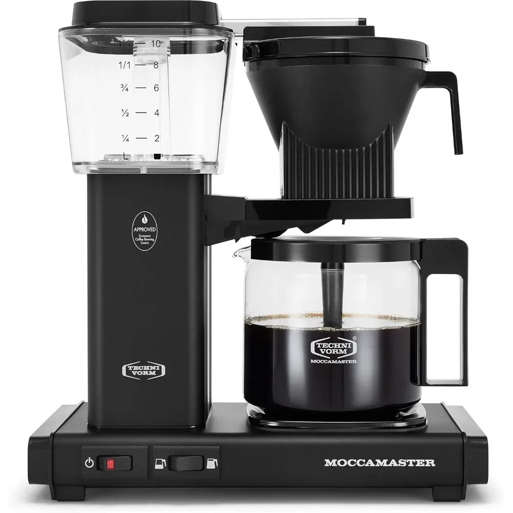Moccamaster KBGV Select 10-Cup Coffee Maker - Matte Black Julia M LifeStyles