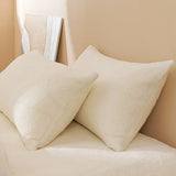 Plush Fleece Duvet Cover Set with Sheet, 4-Piece