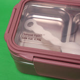 Rectangular Student Stainless Steel Divider Japanese Lunch Box Julia M LifeStyles