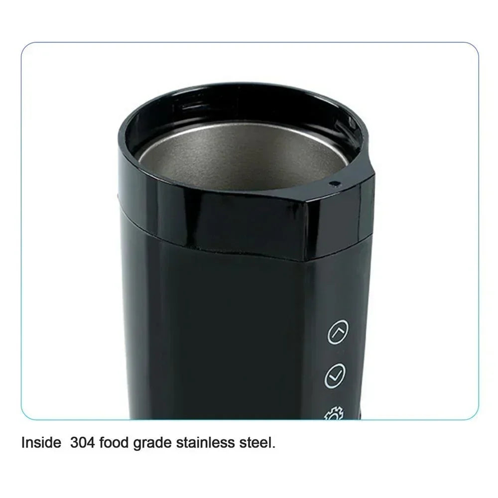 Smart Stainless Steel Car Heating Mug with Temperature Control - 400ML