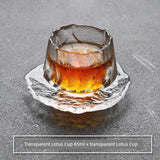 Elegant Frosted Japanese Glass Tea Cup – Single Serve Delight Julia M Home & Kitchen