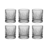 6pcs Sets Luxury Wine Glasses Transparent Glass Cup Exquisite Cocktail Glass European Style Whiskey Glass Bar Brandy Beer Cups