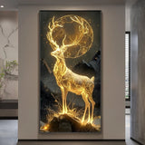 Luxury LED Crystal Porcelain Wall Lamp