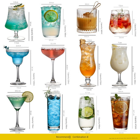 Julia M Cocktail Glass Bar