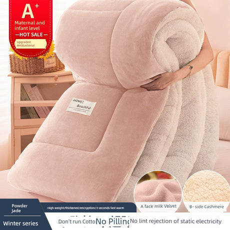 Pretty Elf Cashmere Touch Winter Quilt - Plush Heattech Milk Fiber Duvet Insert Julia M LifeStyles