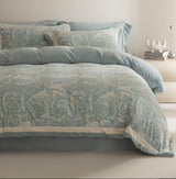 Luxurious Milk Fiber Winter Heat-tech Double-Sided Bedding Set
