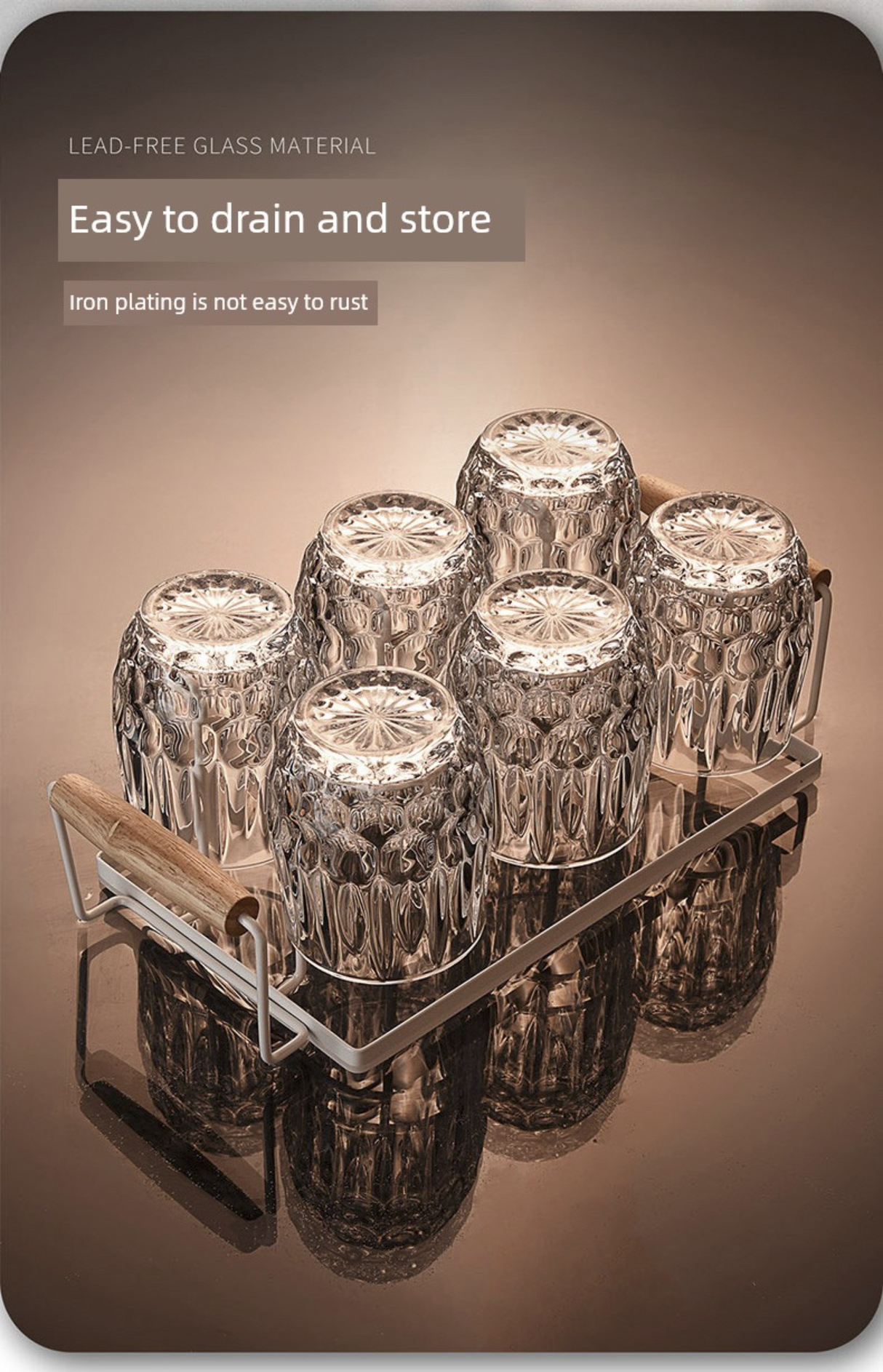 Crystal Whiskey Glass Set of 6 (201-300mL)