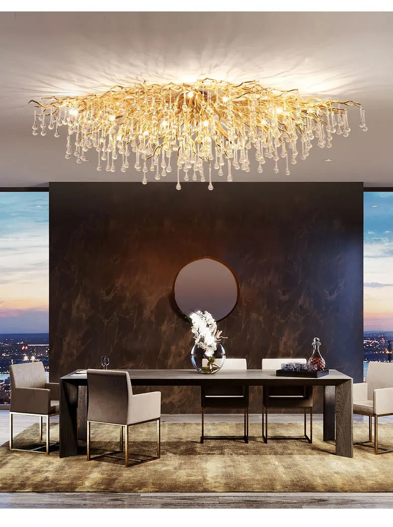 The Aurelia Crystal Cascade™ Chandelier