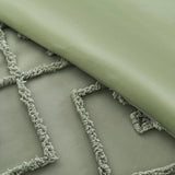 7 Pcs solid color tufted quilt set, microfiber soft and lightweight, durable and easy to wash bedding set , for all seasons Julia M LifeStyles