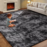 Tie-Dye Plush Carpet - Soft Fluffy Living Room Bedroom Mat