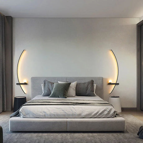 Modern LED Wall Lamp with Smart Remote Control for Bedroom and Living Room Julia M LifeStyles