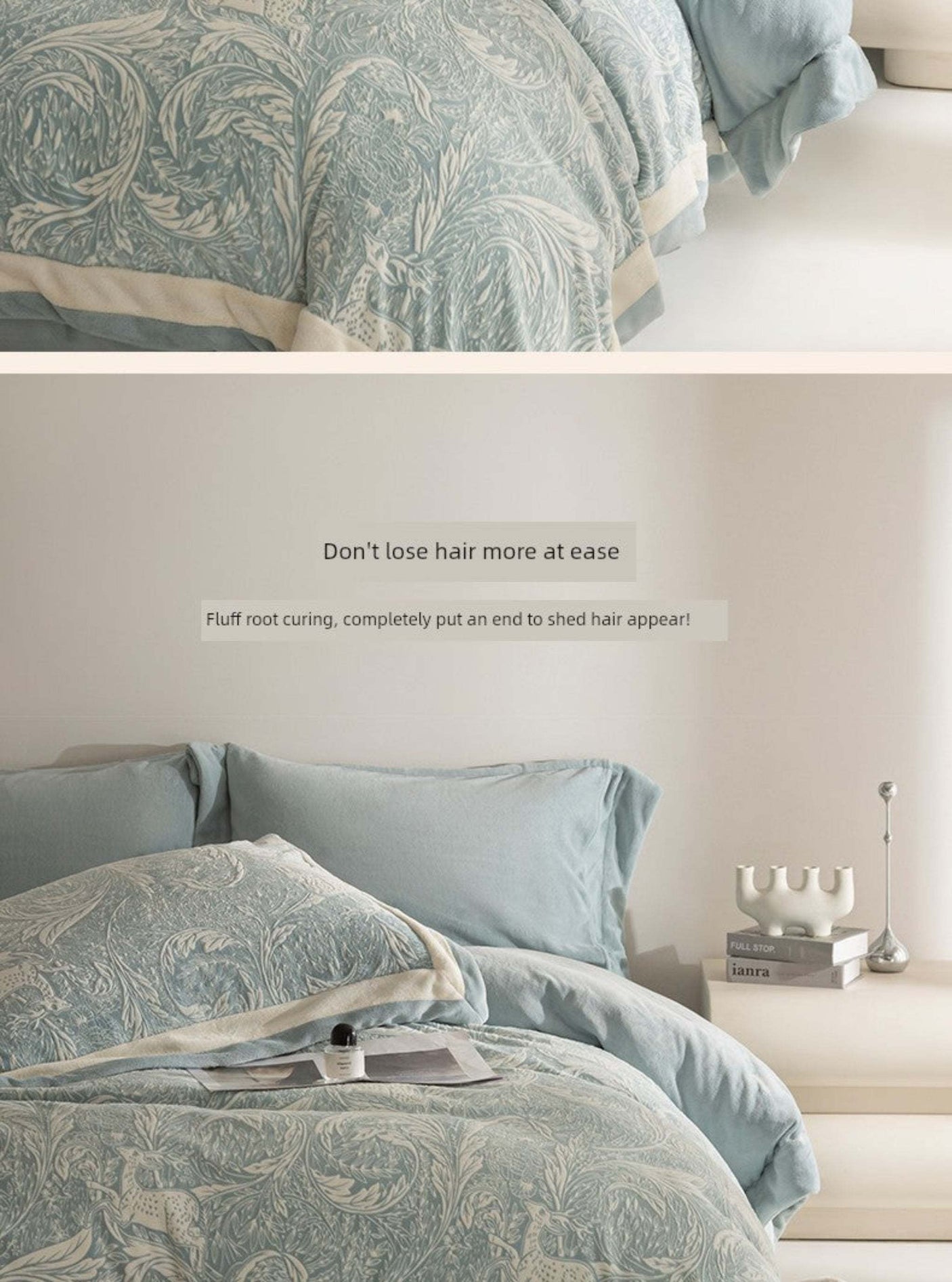 Luxurious Milk Fiber Winter Heat-tech Double-Sided Bedding Set Julia M LifeStyles
