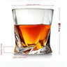 Creative Rotating Crystal Glass Cocktail and Whiskey Cup 290ml