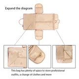 2in1 Convertible Garment Bag Foldable Suit Storage Bag Large Capacity Travel Duffle Bag Waterproof Tote Fitness Gym Bag - Julia M LifeStyles