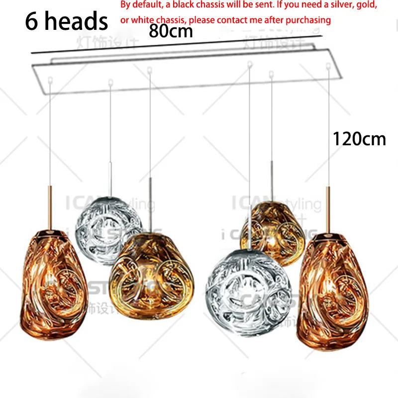 Modern Home Decor LED Lights Pendant Light Lamps for Living Room Chandeliers for Bedroom Hanging Light Indoor Lighting