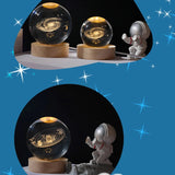 Unique 3D Crystal Ball Lamp with Galaxy and Planetary Projections USB Night Light for Cozy Atmosphere plasma ball Julia M LifeStyles