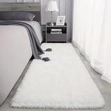 Solid Color Shaggy Rug - Fluffy and Soft Bedside Comfort - Julia M LifeStyles