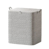 Non-woven Quilt Storage Bag with Lids Zipper Foldable Clothes Quilt Bins Container Large Capacity Dust-proof Bag Organize - Julia M LifeStyles