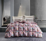 Italy Import Silk Duvet 95 White Goose down Quilt Winter Quilt Thickened Heattech Mute Floor Heating Air-Conditioning Quilt Julia M LifeStyles