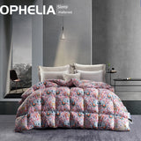Italy Import Silk Duvet 95 White Goose down Quilt Winter Quilt Thickened Mute Floor Heating Air-Conditioning Quilt Julia M Home & Kitchen
