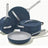 Nonstick Ceramic Cookware Set Pots Pans Lids and Kitchen Storage Non Toxic PTFE & PFOA Free Oven Safe Julia M Home & Kitchen