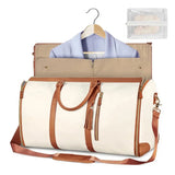 2in1 Convertible Garment Bag Foldable Suit Storage Bag Large Capacity Travel Duffle Bag Waterproof Tote Fitness Gym Bag - Julia M LifeStyles