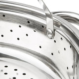 8 Qt Multipot Set 4-Piece Stainless Steel Cookware for Ultimate Kitchen Convenience Julia M LifeStyles