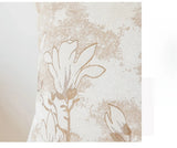 Exquisite Nordic Floral Embroidery French Cream Throw Pillow Cover Julia M LifeStyles