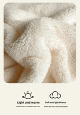 Plush Warm Winter Blanket A Grade Coral Fleece Flannel Soft Thick Bed Blankets for Sofa Single Double Couple Furry Bedspread Julia M LifeStyles