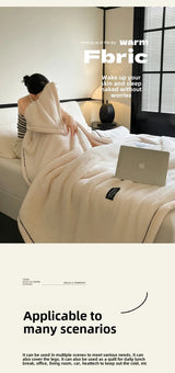 Plush Warm Winter Blanket A Grade Coral Fleece Flannel Soft Thick Bed Blankets for Sofa Single Double Couple Furry Bedspread Julia M LifeStyles