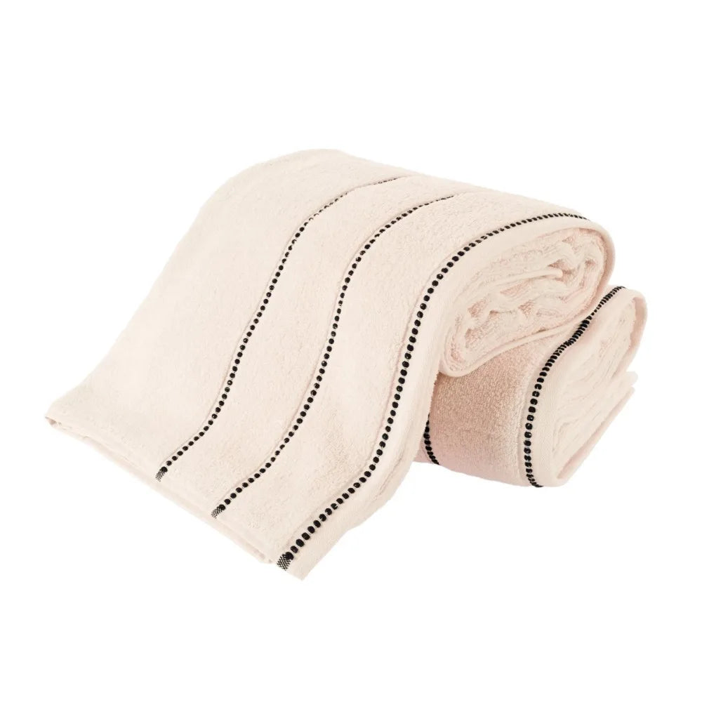 Luxury Bone Cotton Bath Sheet Set - 2 Piece Soft & Quick Dry Towels
