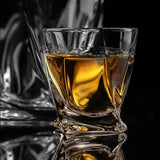 Creative Rotating Crystal Glass Cocktail and Whiskey Cup 290ml