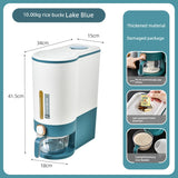 Luxurious Seal & Dispense Rice Storage Bucket Julia M LifeStyles