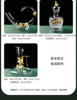 Lily High-End Enamel Red Wine Glass Set Julia M LifeStyles