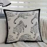 30X50/45X45CM Black White Throw Pillow Cover Modern Simple Stamping Waist Cushion Cover Decor Home Decorative Pillowcase Julia M LifeStyles