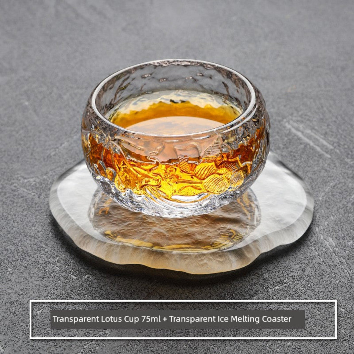 Elegant Frosted Japanese Glass Tea Cup – Single Serve Delight Julia M Home & Kitchen