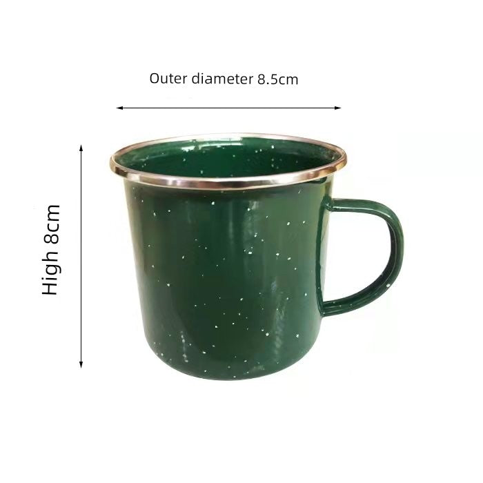 Starry Sky Enamel Tea Container: A Retro Elegance for Connoisseurs Julia M LifeStyles