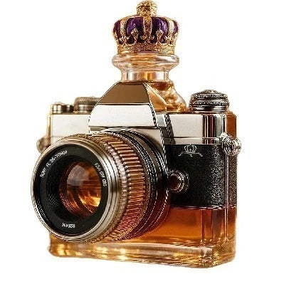 Creative Camera Design Whiskey Glass Bottle - Julia M LifeStyles