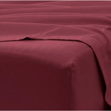 6-Piece Solid Microfiber Queen Sheet Set