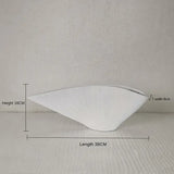 Atelier Form Sculptural Resin Vase | Modern Decorative Accent
