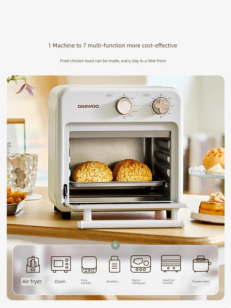 DAYU FOOD Oven Air Fryer All-in-One Machine New Homehold Visual Multi-Function 10L Large Capacity Mini Toaster Oven Julia M LifeStyles
