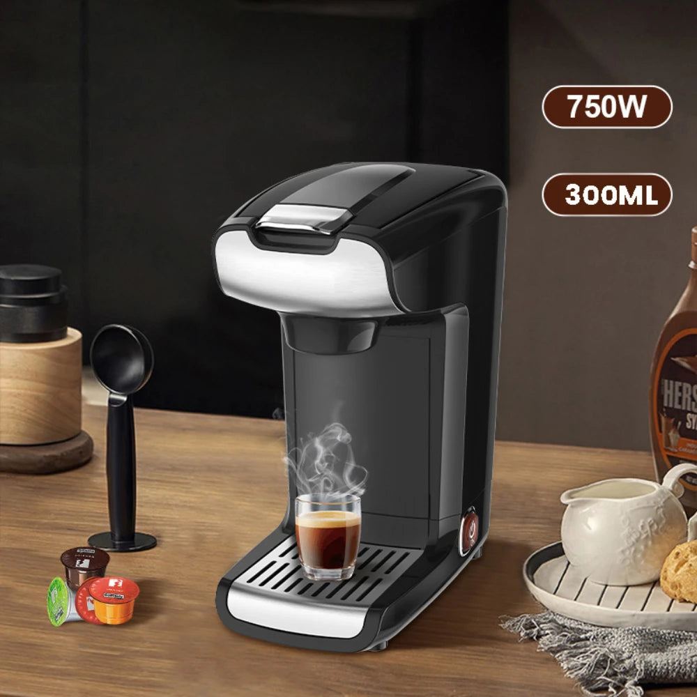 Home 300Ml American Capsule Coffee Machine, Office Small Concentrated Drip Electric Coffee Machine, 750W Julia M LifeStyles