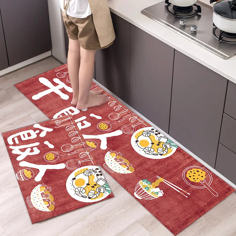 Kitchen Mat Floor Long Strip Modern Home Decor