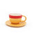 Anime Coffee Mug with Saucer Creative Luffy Ace Sabo Three Brothers Hat Shaped Ceramic Coffee Cup Child's Birthday Gift Cup Julia M LifeStyles