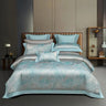 4/7Pcs Luxury Soft Silky Egyptian cotton Damask Satin Bedding Set Super King Duvet Cover Flat Sheet/Fitted Sheet Pillowcases Julia M LifeStyles
