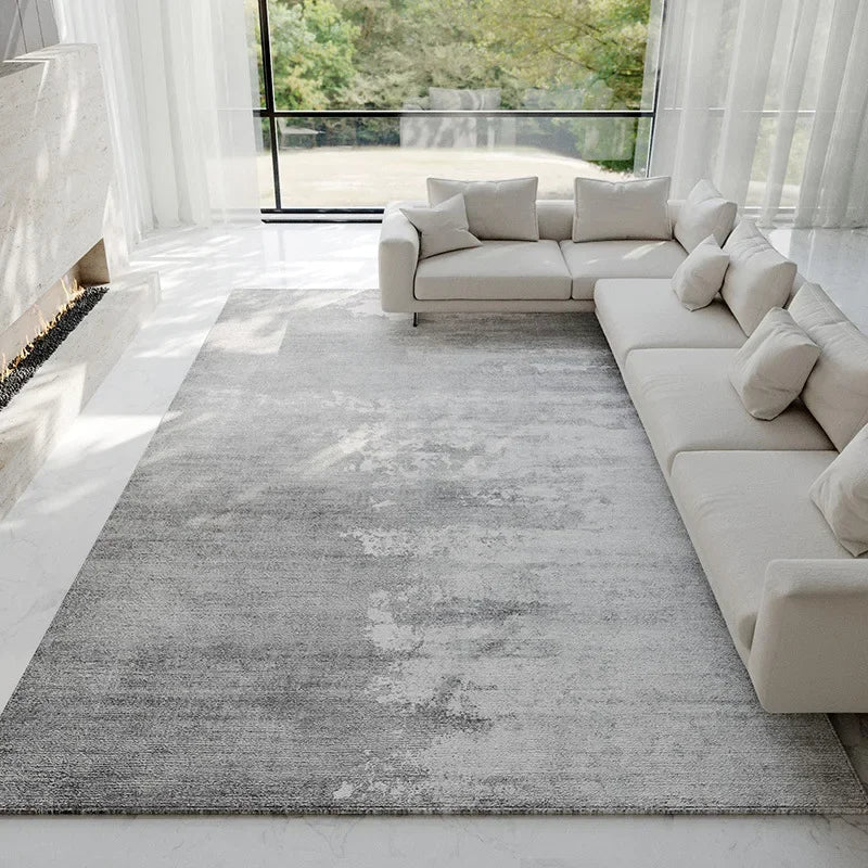 Simple Black And White Style Carpet